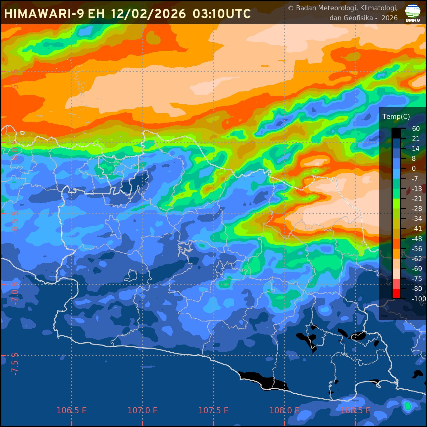 Peringatan Dini Cuaca Jawa Barat Bmkg