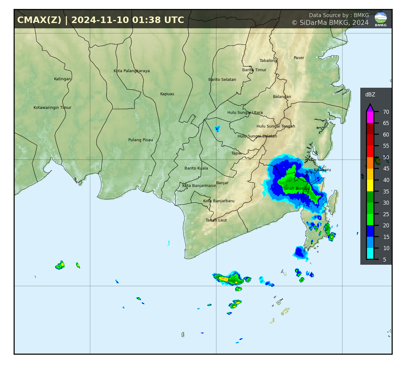 Radar Cuaca Banjarmasin - Cuaca - BMKG