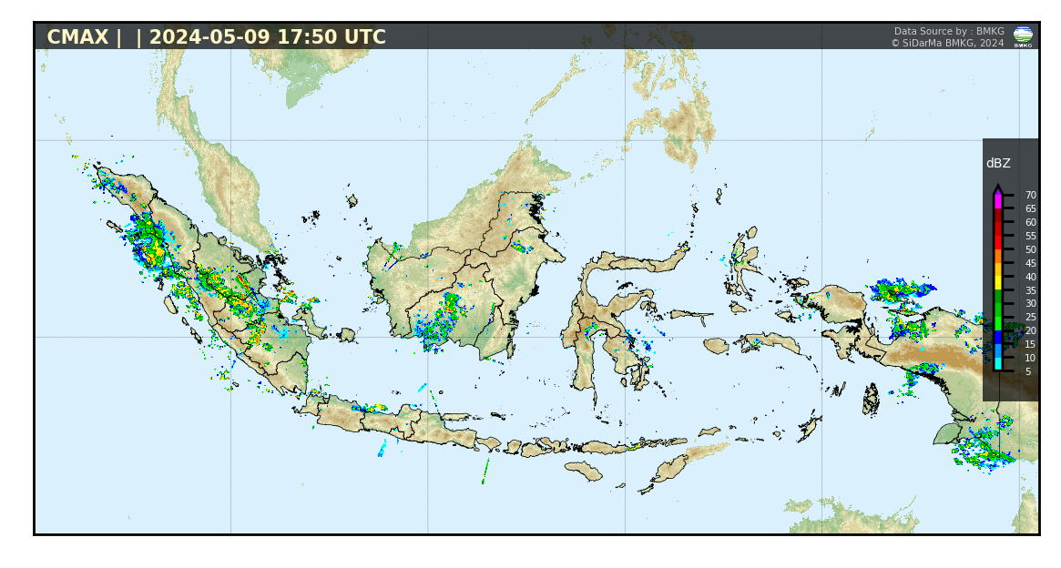 Citra Radar Cuaca Wilayah Indonesia